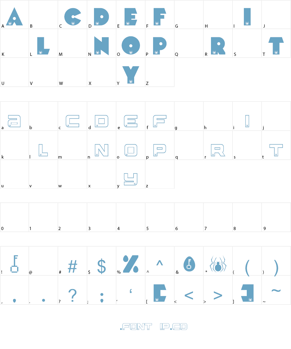 READY PLAYER FONTE Font Character